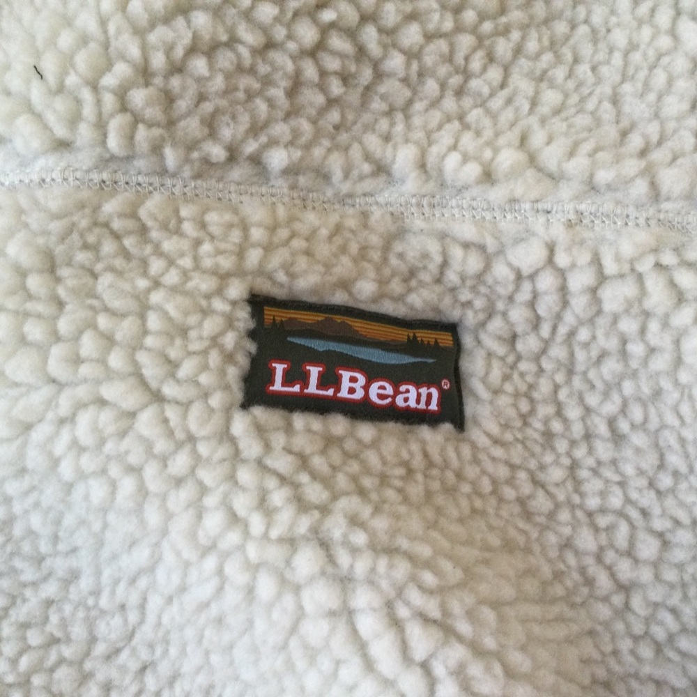 ❌❌SOLD❌❌LL BEAN💯 PLUSH SHERPA FLEECE JACKET EUC - Picture 3 of 15